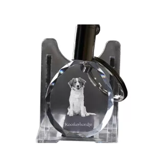 Kooikerhondje - Anhänger mit einem Foto eines Hundes, Schlüsselanhänger aus Kristall in einer Geschenkbox, ein einzigartiges Geschenk von Art-Dog
