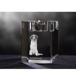 Kooikerhondje - Kerzenhalter mit Hundefoto, Teelichthalter aus Kristall, personalisiertes Geschenk der Marke Art-Dog