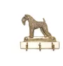 Kerry Blue Terrier wieszak z mosiądzu Art-Dog