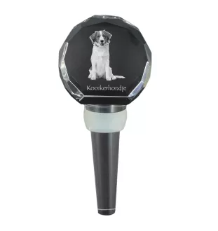 Chien d'eau de la Romagne - Bouchon de bouteille en cristal, bouchon de vin unique avec photo, cadeau personnalisé pour sommelier par la marque Art-Dog