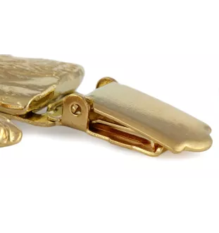 Kerry Blue Terrier clipring pozłacany Art-Dog