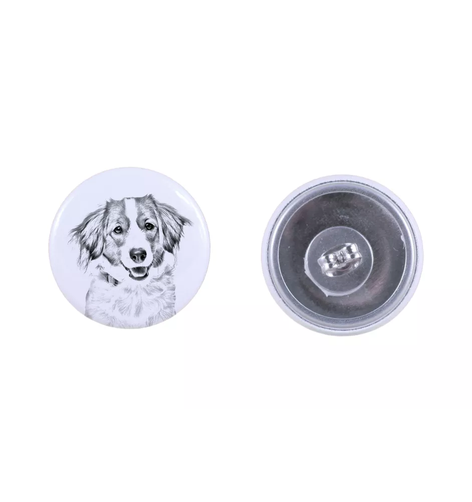 Kooikerhondje kolczyki z psem mały Art-Dog