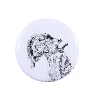 Kerry Blue Terrier, Irish Blue Terrier - Damen Schmuck mit dem Bild eines Hundes, handgefertigtes Produkt, Möglichkeit, Ihr eigenes Foto hinzuzufügen, Marke Art-Dog