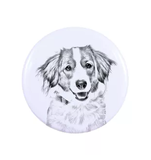 Chien d'eau de la Romagne - aimant avec un œil de chien, exceptionnellement léger, aimant puissant, produit fabriqué à la main par la marque Art-Dog