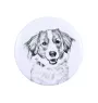 Chien d'eau de la Romagne - aimant avec un œil de chien, exceptionnellement léger, aimant puissant, produit fabriqué à la main par la marque Art-Dog