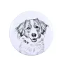 Kooikerhondje - pin with your dog, add your own photo, Art-Dog brand