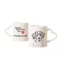 Kooikerhondje - Tasse mit Hund, entzückende Tasse mit herzförmigem Henkel, universelles Geschenk der Marke Art-Dog