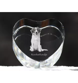 Kooikerhondje serce kryształowe z psem Art-Dog