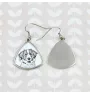 Kooikerhondje - dog earrings, hanging earrings with a picture, personalized jewelry with Art-Dog brand print