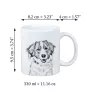 Kooikerhondje - cup with a dog, cup with a photo, personalized gift from the Art-Dog brand