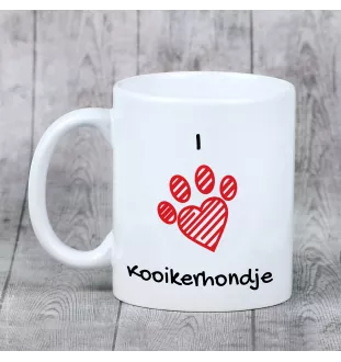 Kooikerhondje - Tasse mit Hund, entzückende Tasse mit Grafik, Geschenk mit Ihrem Foto von der Marke Art-Dog