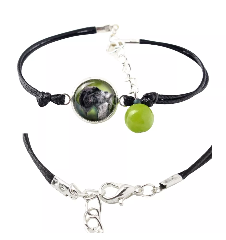 Terrier Kerry Blue - bracelet dans une boîte avec votre photo, bijoux féminins, cadeau parfait de la marque Art-Dog