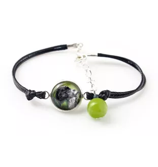 Terrier Kerry Blue - bracelet dans une boîte avec votre photo, bijoux féminins, cadeau parfait de la marque Art-Dog