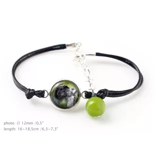 Terrier Kerry Blue - bracelet dans une boîte avec votre photo, bijoux féminins, cadeau parfait de la marque Art-Dog