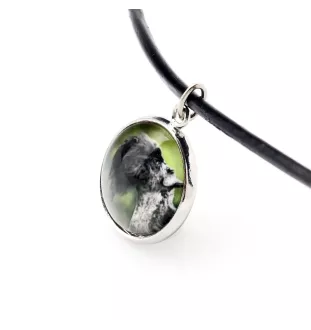 Terrier Kerry Blue - collier dans une boîte, élégant bijou, pendentif de la marque Art-Dog