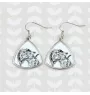 Kerry Blue Terrier, Irish Blue Terrier - dog earrings, hanging earrings with a picture, personalized jewelry with Art-Dog brand print