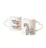 Terrier Kerry Blue - tasse avec chien, une tasse adorable avec une anse en forme de cœur, un cadeau universel de la marque Art-Dog