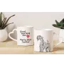 Terrier Kerry Blue - tasse avec chien, une tasse adorable avec une anse en forme de cœur, un cadeau universel de la marque Art-Dog