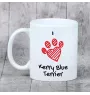 Kerry Blue Terrier, Irish Blue Terrier - cup with a dog, cute cup with graphics, a gift with your photo from the Art-Dog brand