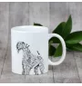 Terrier Kerry Blue - tasse avec chien, une tasse joyeuse pour les amoureux des chiens, un cadeau personnalisé de la marque Art-Dog
