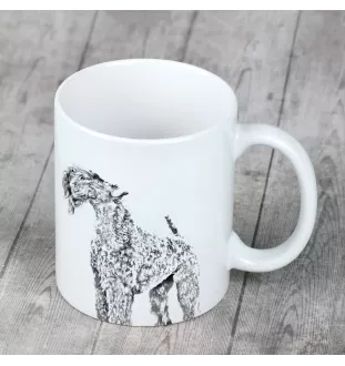 Kerry Blue Terrier kubek z psem Makes me happy Art-Dog