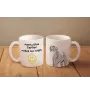 Kerry Blue Terrier, Irish Blue Terrier - Tasse mit Hund, fröhliche Tasse für Hundeliebhaber, personalisiertes Geschenk der Marke Art-Dog