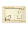 Kuvasz - Photo frame, engraved wooden frame, a lovely gadget for the dog lover by Art-Dog