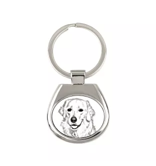 Kuvasz - porte-clés avec chien, porte-clés imprimé, breloque personnalisée de la marque Art-Dog