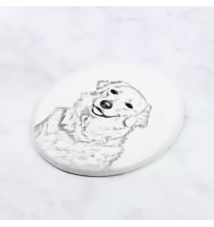 Kuvasz płyta nagrobna ze zdjęciem psa Art-Dog