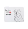 Kuvasz - Mauspad mit Druck, personalisiertes Mauspad mit Hund, einzigartiges Gadget für Büroangestellte von Art-Dog.