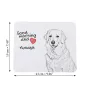 Kuvasz - Mauspad mit Druck, personalisiertes Mauspad mit Hund, einzigartiges Gadget für Büroangestellte von Art-Dog.