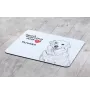 Kuvasz podkładka pod mysz z psem Art-Dog