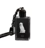 Kuvasz - Porte-clés en cristal avec photo de chien, porte-clés lumineux, cadeau unique de la marque Art-Dog