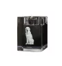 Kuvasz - Candle holder with dog photo, crystal tealight holder, personalised gift by Art-Dog brand