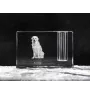 Kuvasz penholder kryształowy z psem Art-Dog