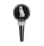 Kuvasz - Crystal bottle stopper, unique wine stopper with photo, personalised gift for sommelier by Art-Dog brand