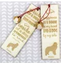 Kuvasz - dog bookmark, personalized bookmark, dog gadget for Art-Dog brand readers