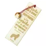 Kuvasz - dog bookmark, personalized bookmark, gift for bookworm from Art-Dog brand
