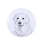 Kuvasz - bijoux pour femmes avec l'image d'un chien, produit fait à la main, possibilité d'ajouter sa propre photo, marque Art-Dog
