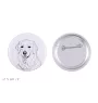 Kuvasz - Anstecknadel mit Ihrem Hund, fügen Sie Ihr eigenes Foto hinzu, Marke Art-Dog