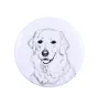 Kuvasz - badge avec votre chien, ajoutez votre propre photo, marque Art-Dog