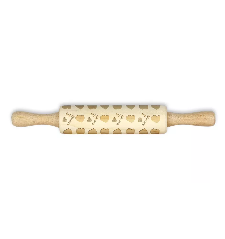 Kuvasz wałek z głową psa mały Art-Dog