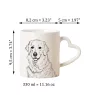 Kuvasz - Tasse mit Hund, entzückende Tasse mit herzförmigem Henkel, universelles Geschenk der Marke Art-Dog
