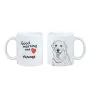 Kuvasz - cup with a dog, cup with a photo, personalized gift from the Art-Dog brand