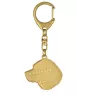 Labrador Retriever - Vergoldeter Schlüsselanhänger mit Hund, Handtaschenschmuck, Luxus-Accessoire der Marke Art-Dog