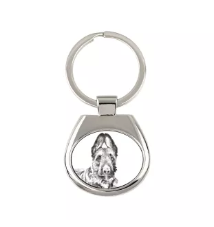Laekenois Belgian Shepherd Dog - keychain with a dog, keychain with a print, personalized pendant from the Art-Dog brand