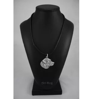 Labrador Retriever, retriever du Labrador - collier avec un chien, pendentif en plaqué argent pour les fans de chiens, bijoux uniques de la marque Art-Dog