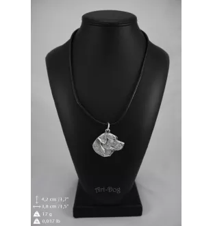 Labrador Retriever, retriever du Labrador - collier avec un chien, pendentif en plaqué argent pour les fans de chiens, bijoux uniques de la marque Art-Dog