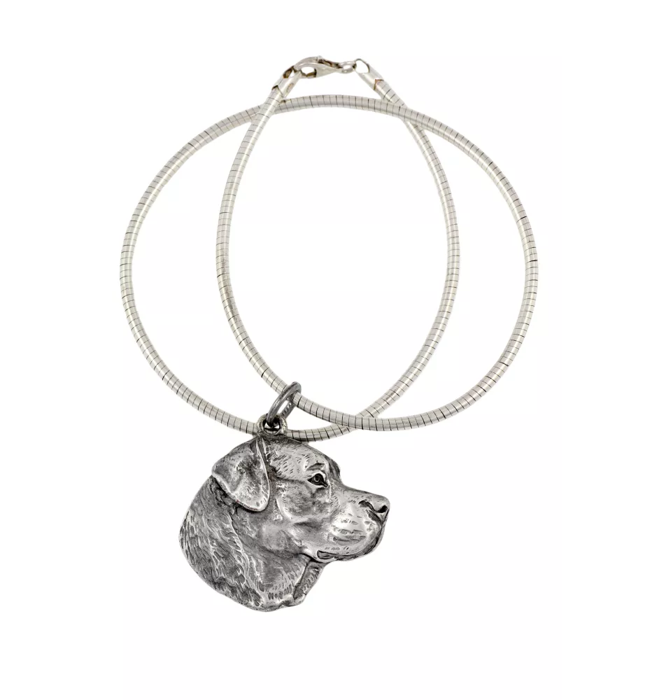Labrador Retriever, retriever du Labrador - Collier pour chien, bijoux uniques pour les fans de chiens, pendentif vipère unique de la marque Art-Dog