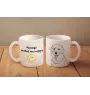 Kuvasz - cup with a dog, cheerful cup for a dog lover, personalized gift from the Art-Dog brand
